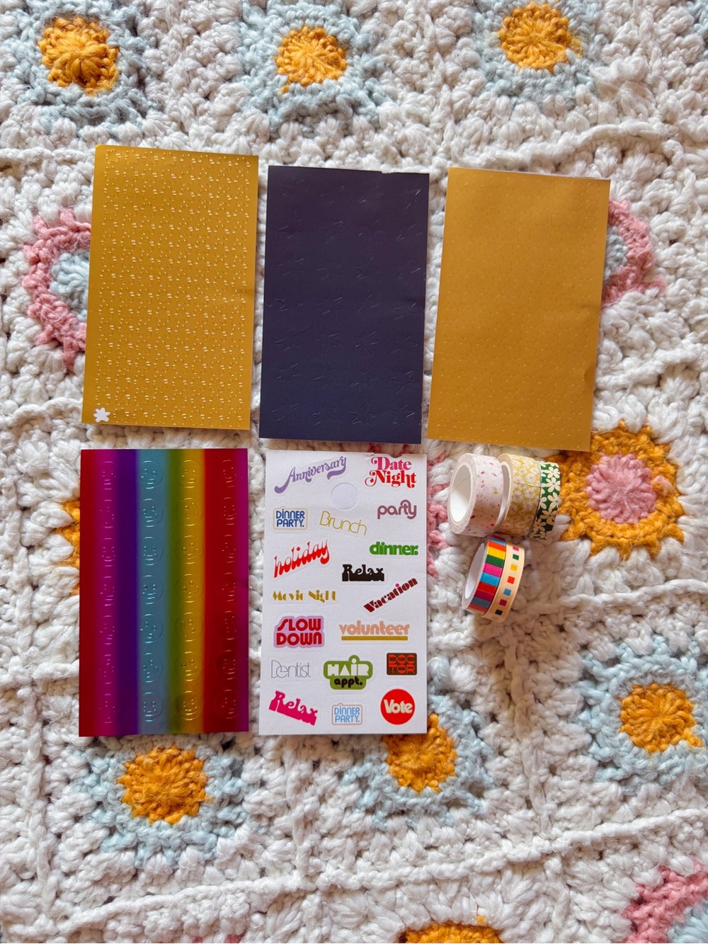 The ban.do Planner Bundle – Sticker Sheets + Washi Tape Set